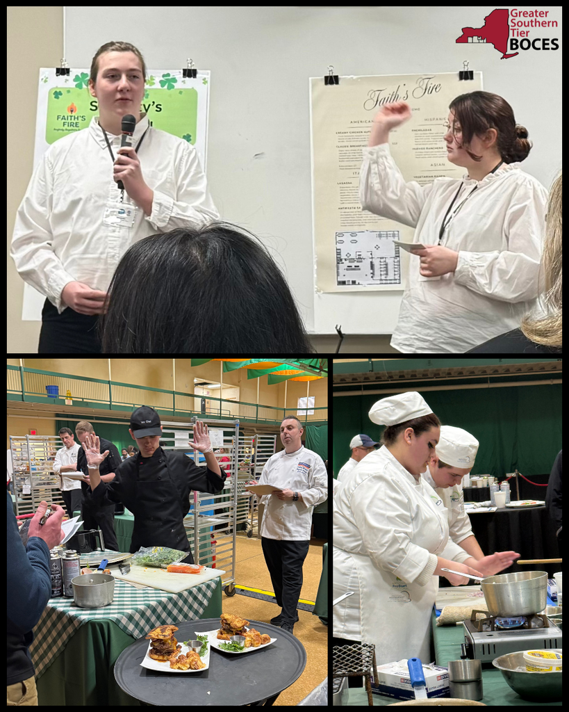 Coopers Culinary Arts students competing at Challenge 2