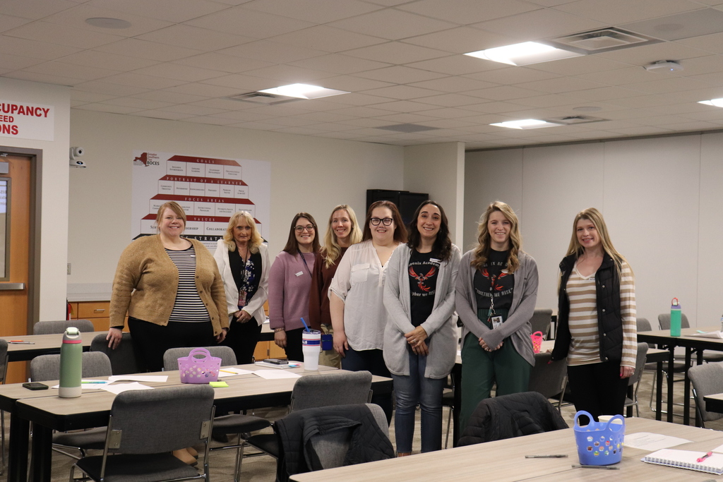 Instructional Staff in groups at PBIS Forum