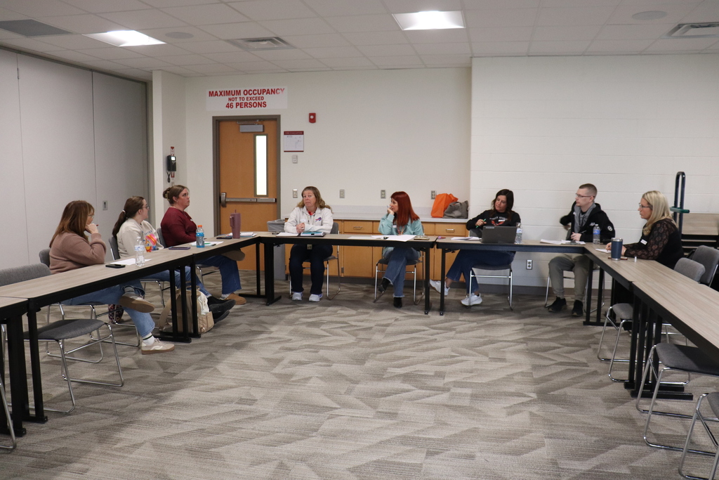 Instructional Staff in groups at PBIS Forum