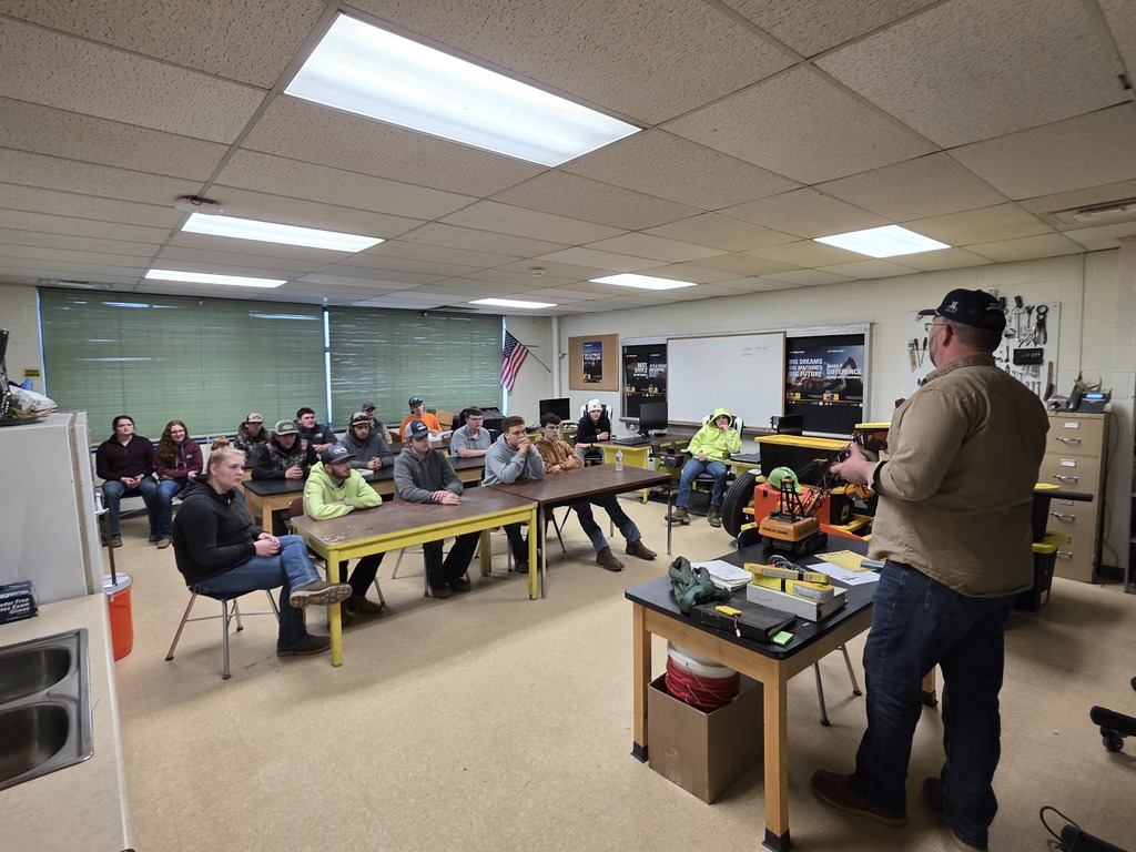 H.E. Juniors engaged in learning about a topic they don't normally cover in the classroom. CRANES