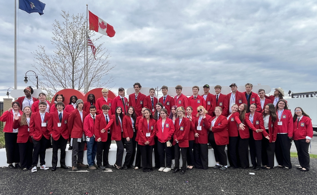 Group photo of students at SkillsUSA