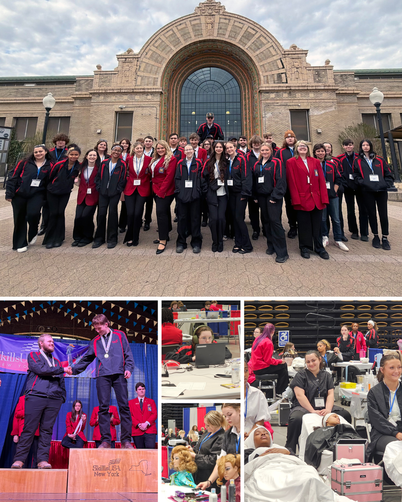 Wildwood SkillsUSA students at State Competition - competing and acccepting awards