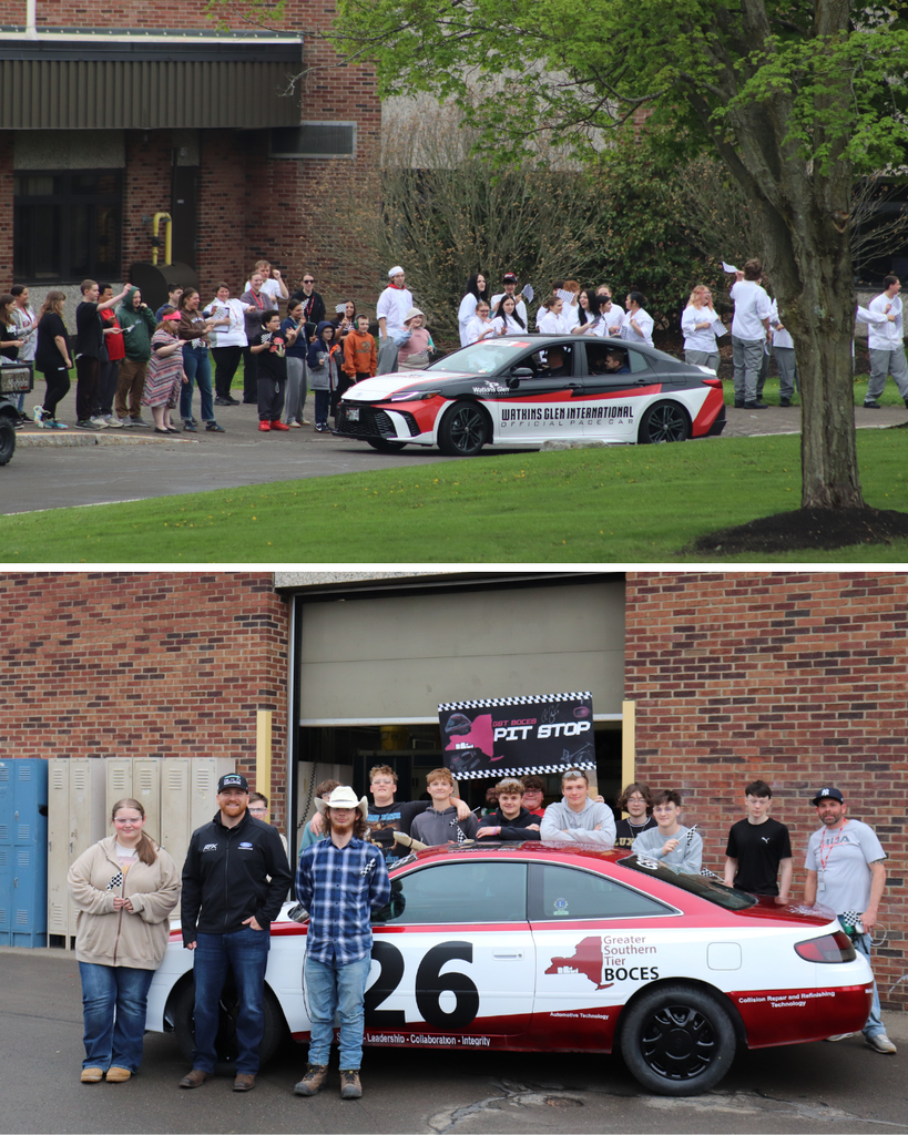 Chris Buescher's visit to GST BOCES