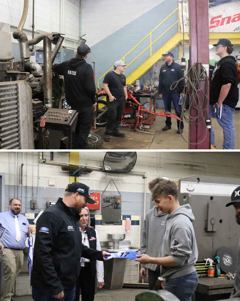 Chris Buescher's visit to GST BOCES