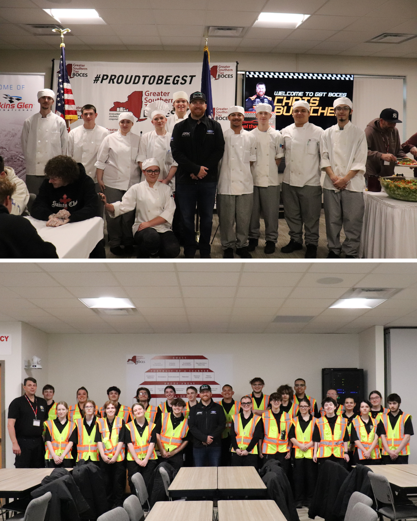 Chris Buescher's visit to GST BOCES