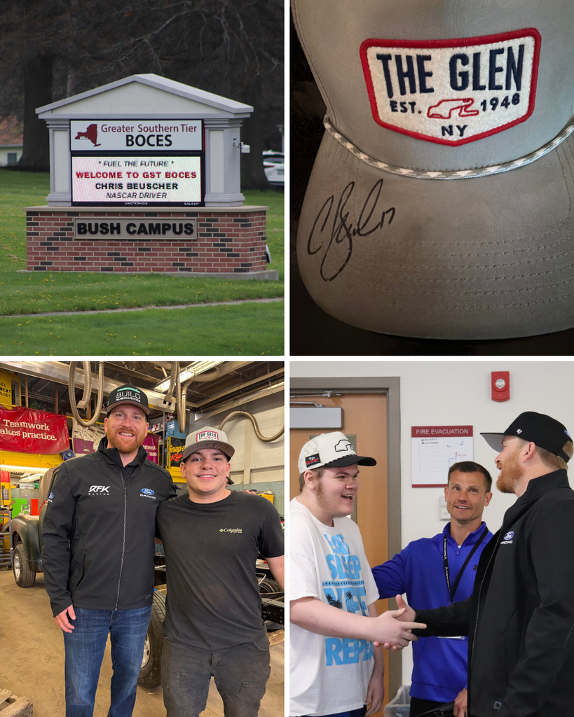 Chris Buescher's visit to GST BOCES