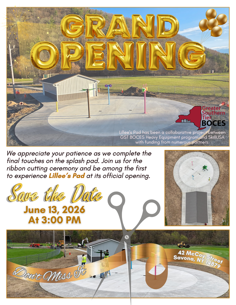 Grand Opening for Lillee's Pad flyer. Same information as in the post but with photos of the pad.