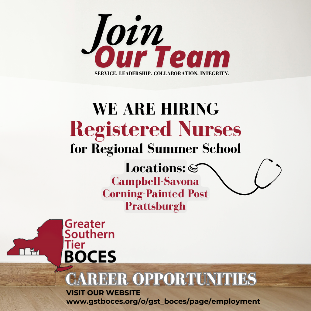Hiring RN's for Regional Summer School