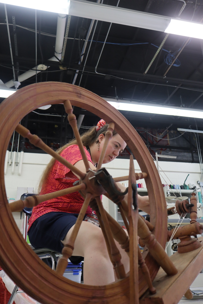 spinning demonstration