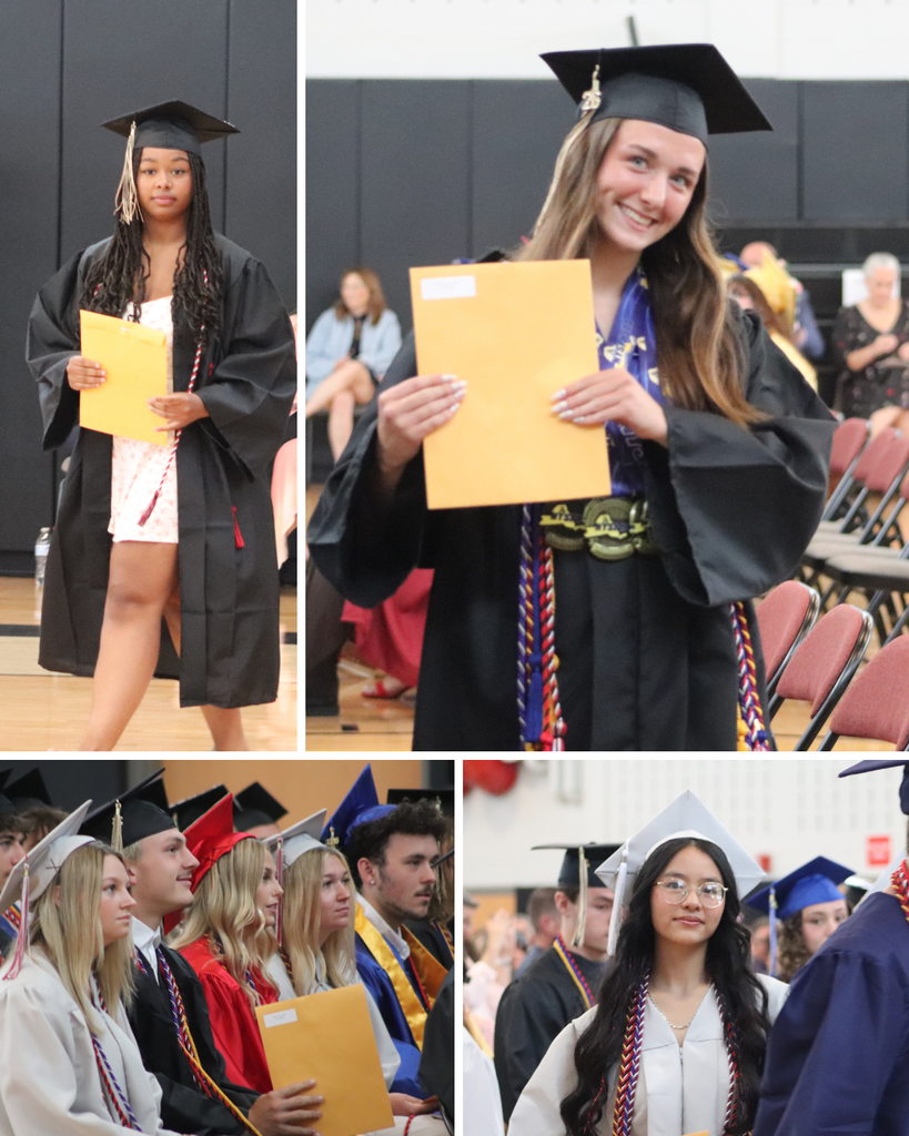 Coopers Campus graduates smiling and accepting awards