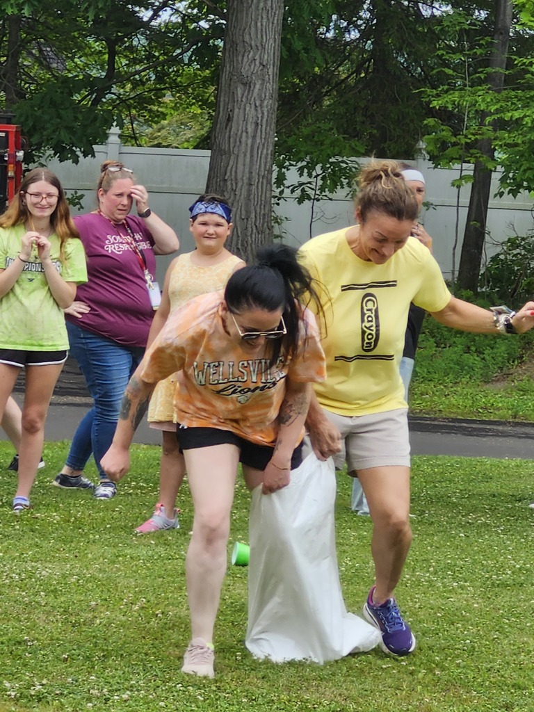 potato sack race