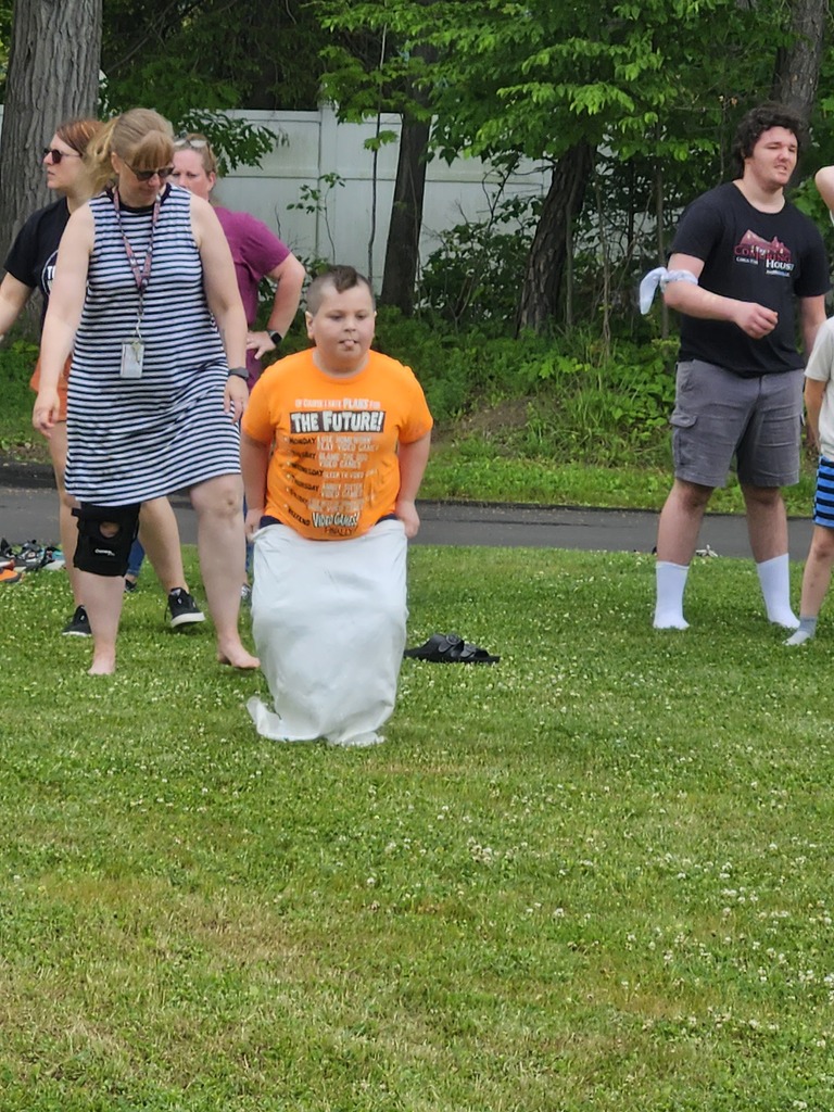 potato sack race