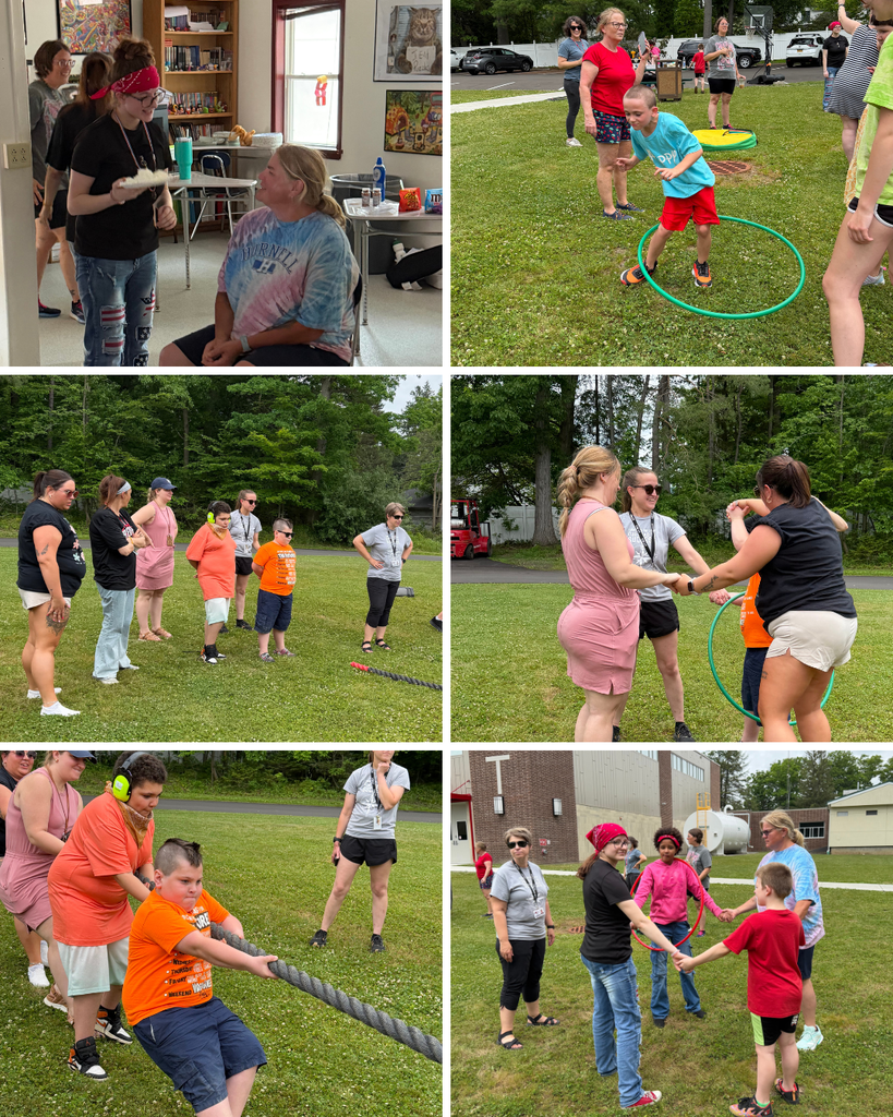 students enjoying field day fun