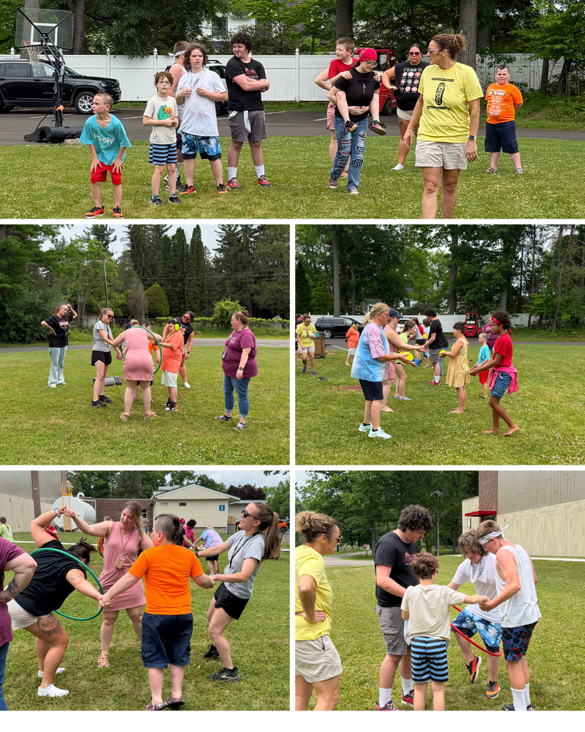 students enjoying field day fun