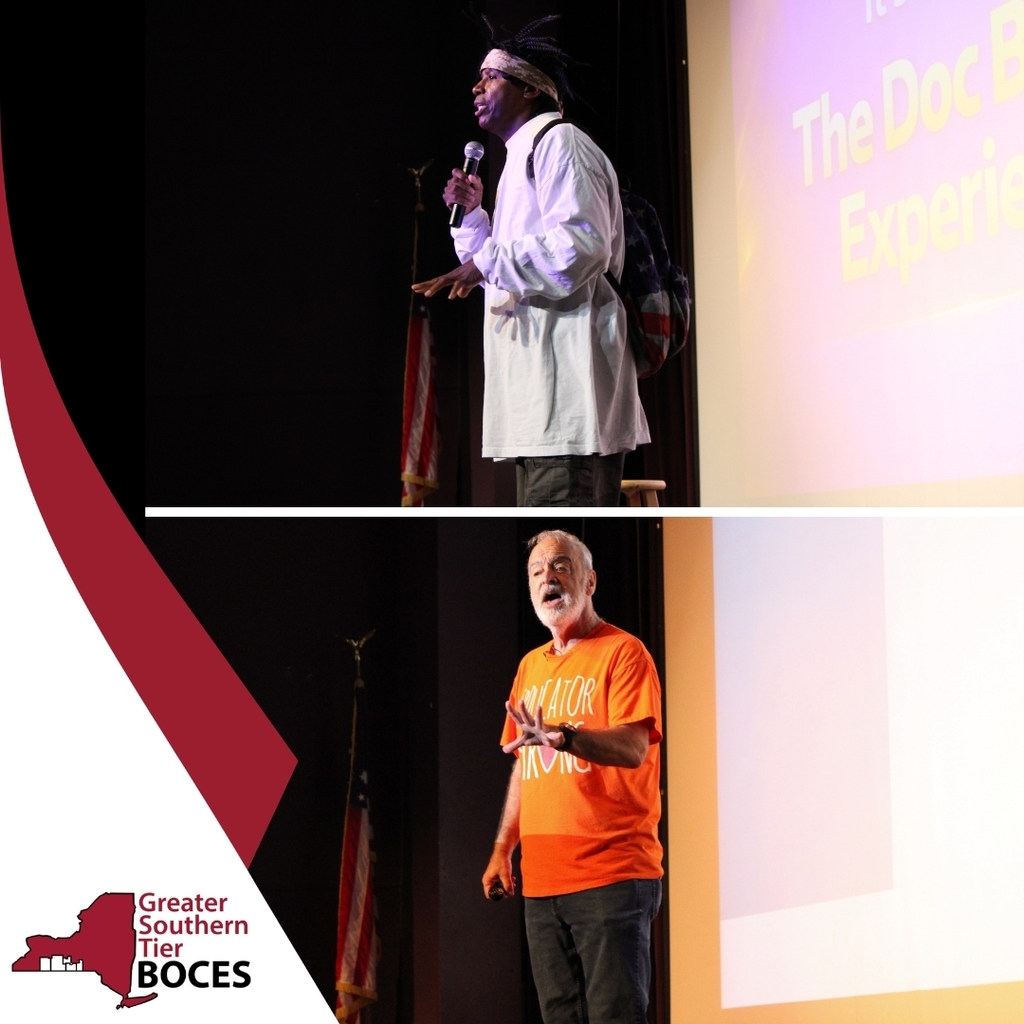 Image of Doc Brown & Gerry Brooks attending the 2026 EmpowerED conference at Elmira College.