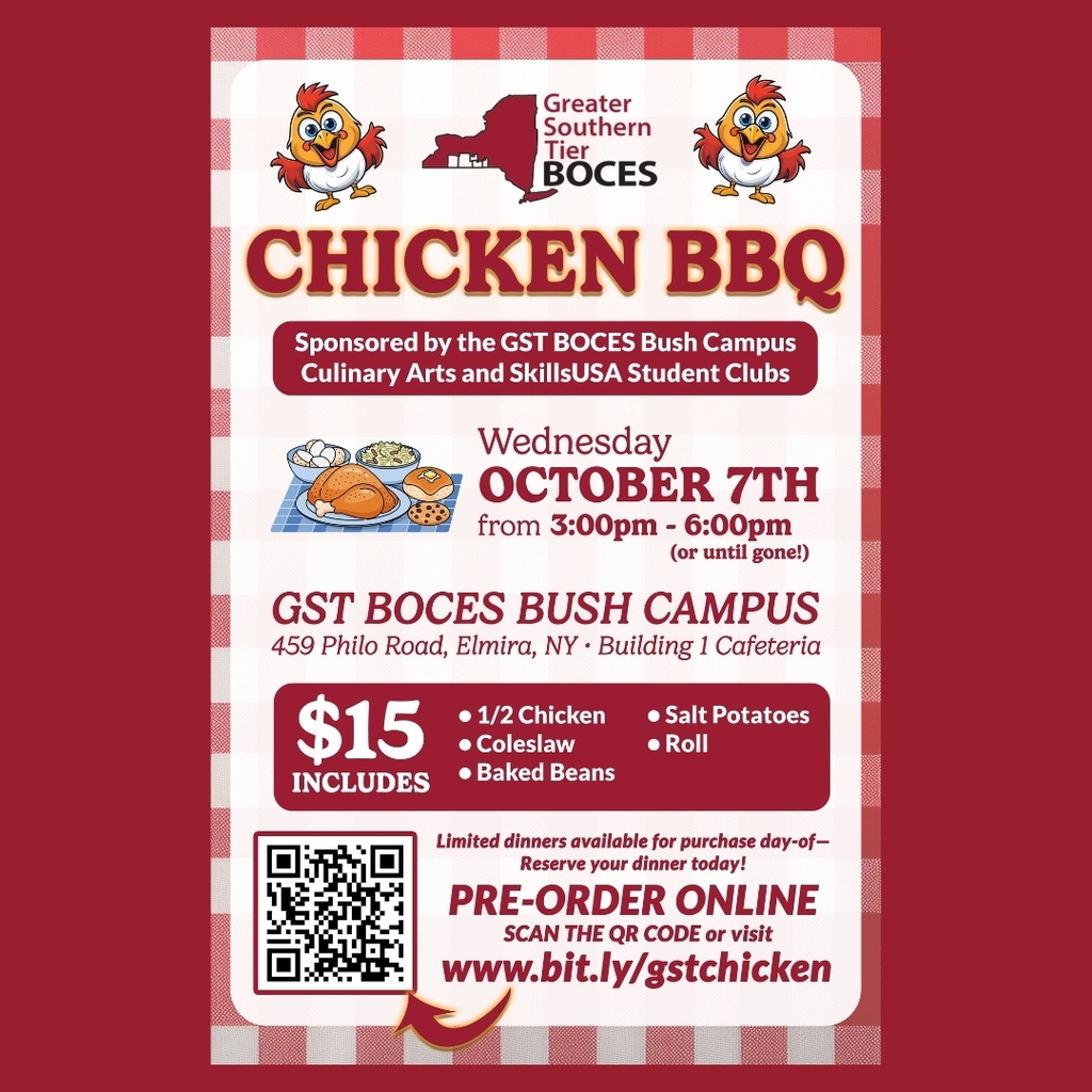 Bush Campus Chicken BBQ Poster