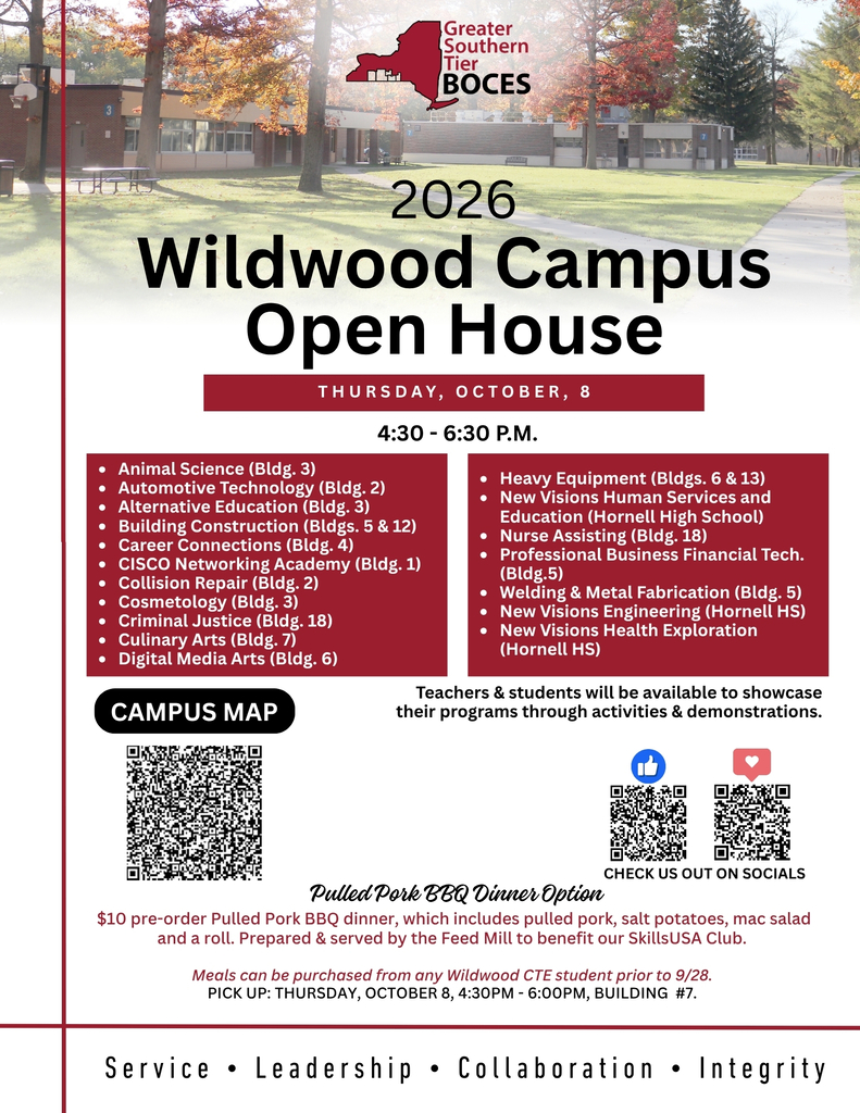 2026 Wildwood Open House Flyer