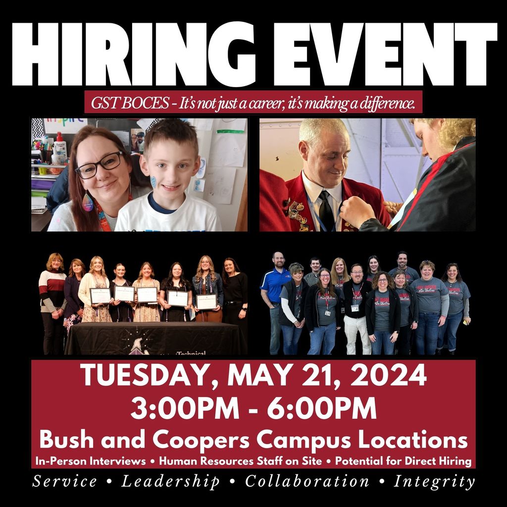 GST BOCES Hiring Event