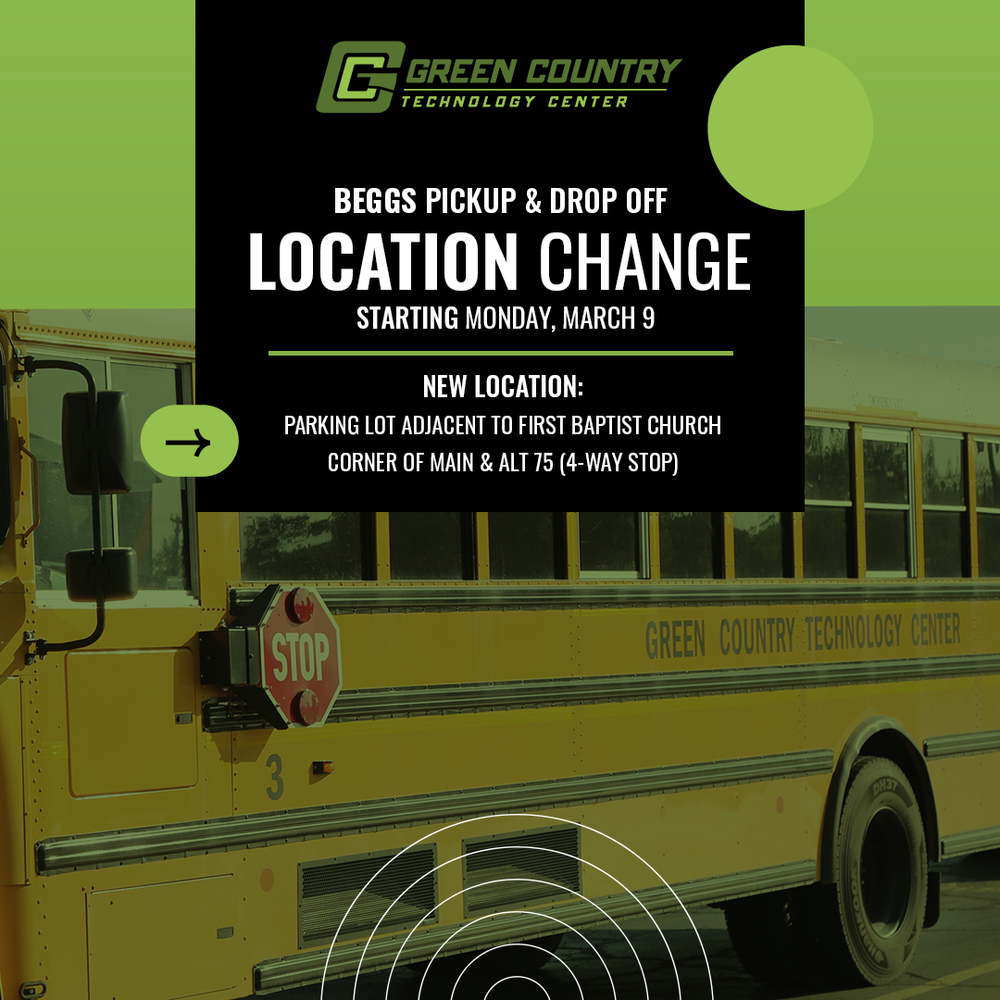 Beggs Pickup and Drop Off Location Change Starting March 9