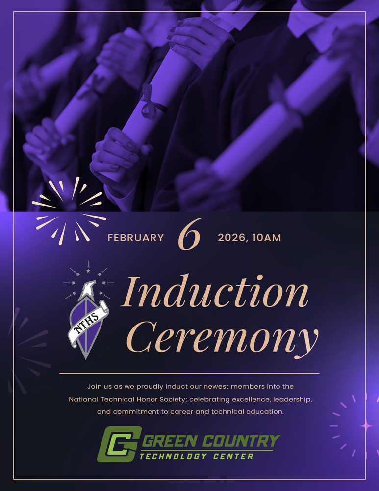 NTHS INDUCTION CEREMONY FLYER