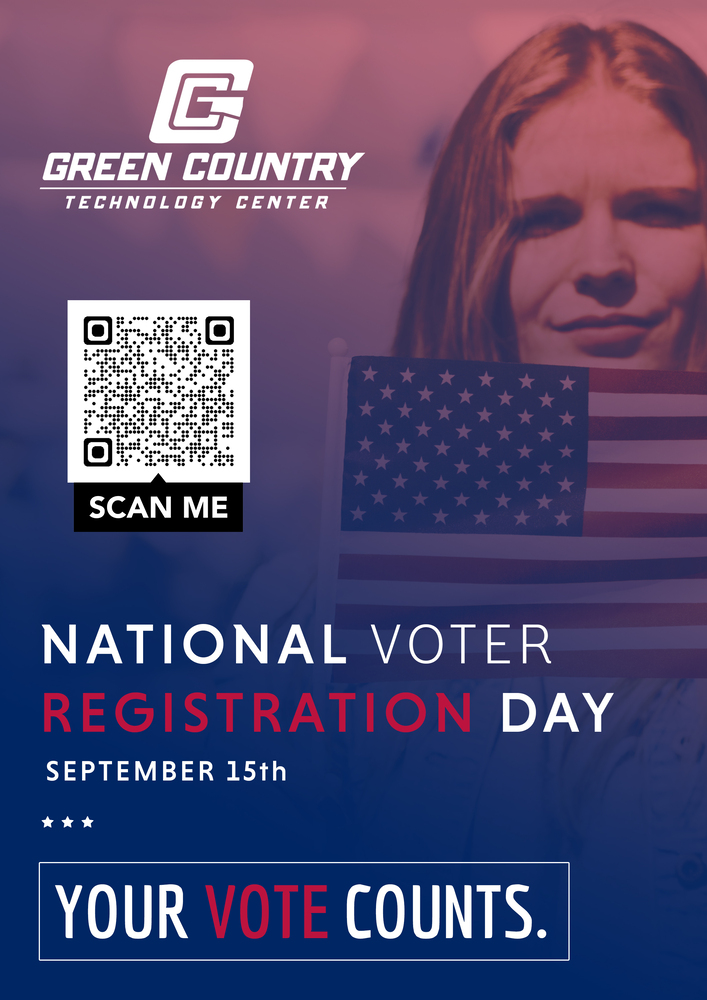 National Voter Registration Day 2026 QR code