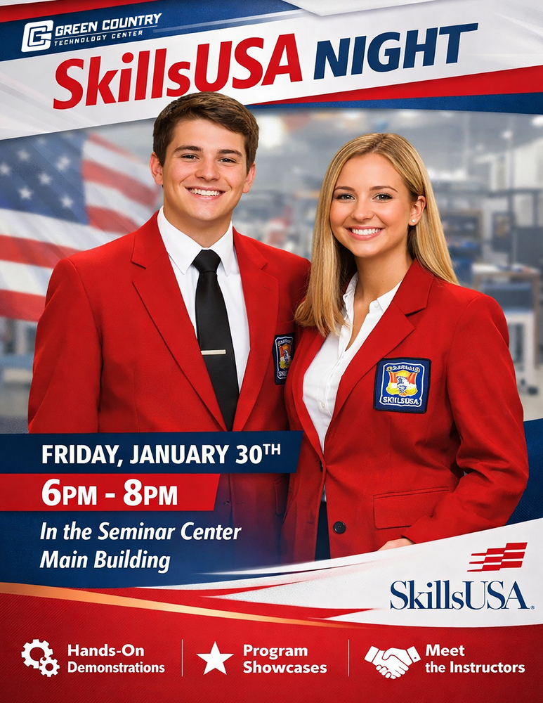 SkillsUSA Night Save The Date Graphic