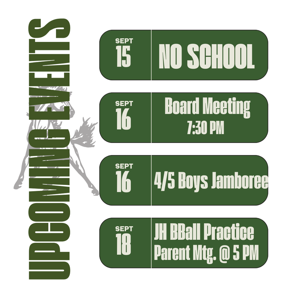 Upcoming events