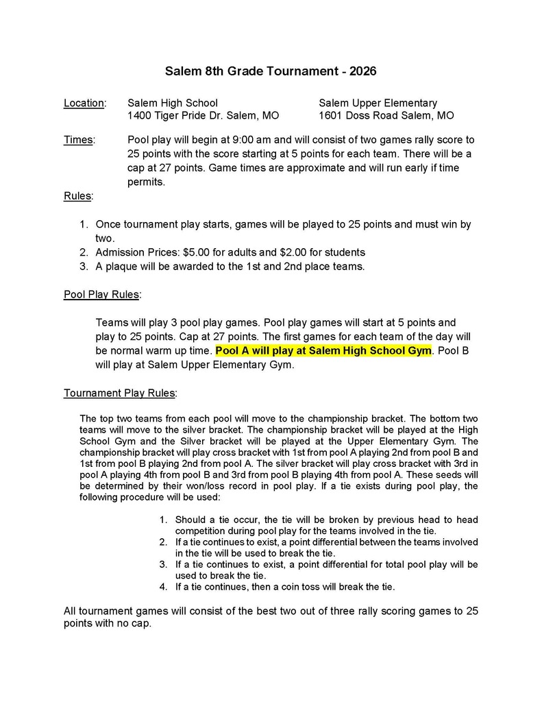 volleyball tournament