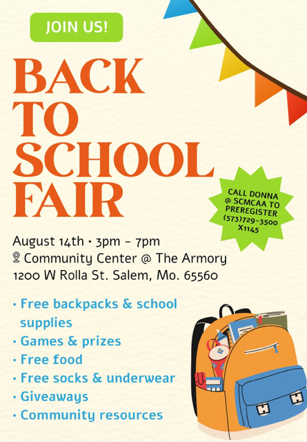 back to school fair
