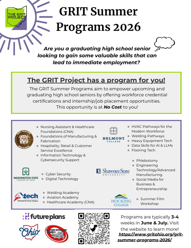 GRIT Summer Programs 2026