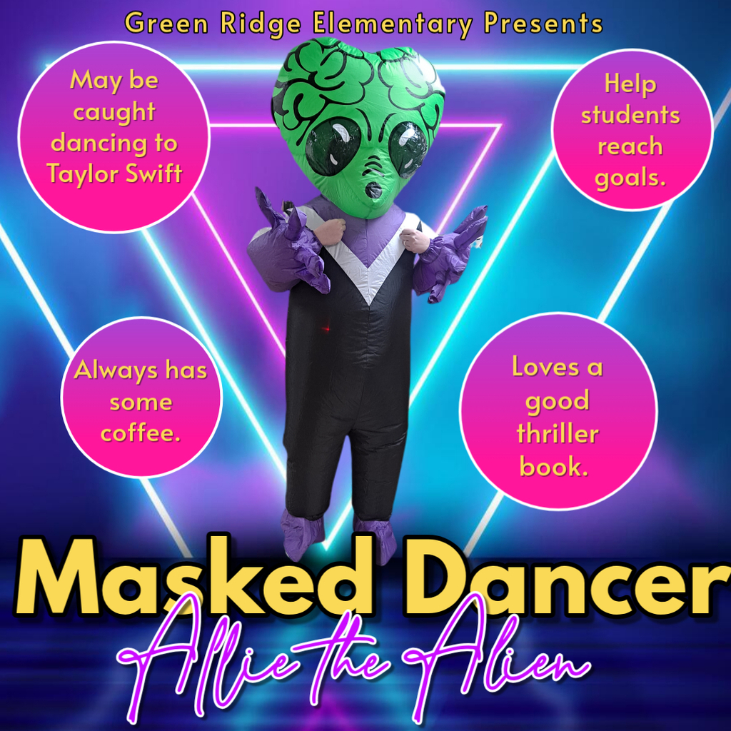 masked dancer clues for Allie the alien