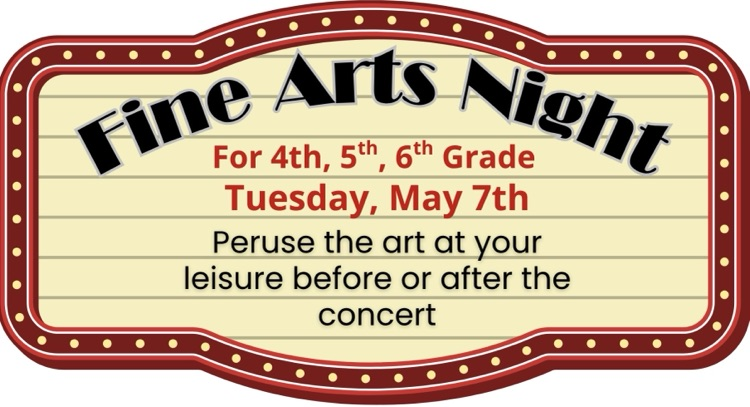 4,5,6 Fine Arts Night