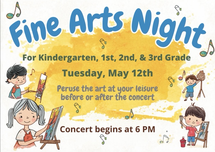 K,1,2,3 Fine Arts Night