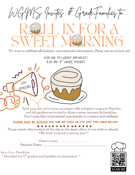 8th Grade Parent Breakfast