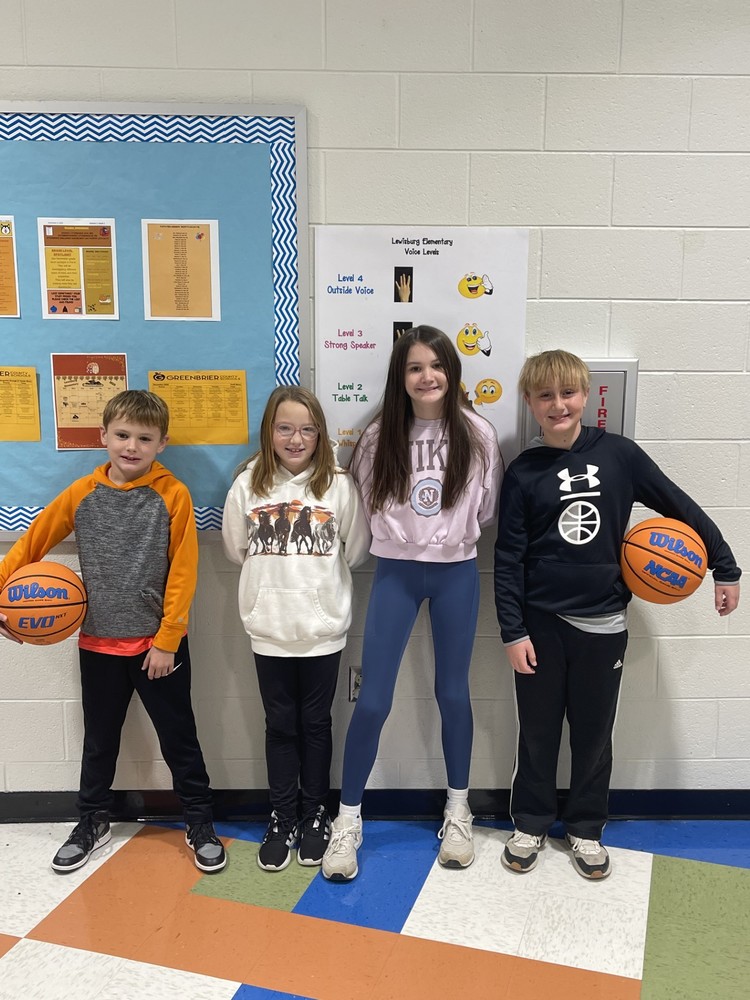 Hoop Shoot Winners