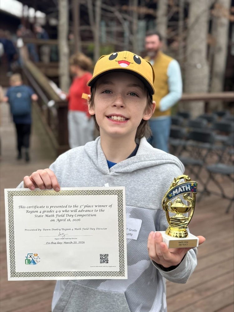 Math Field Day Third Place Regional Winner