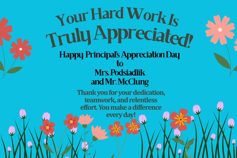Principal's Appreciation