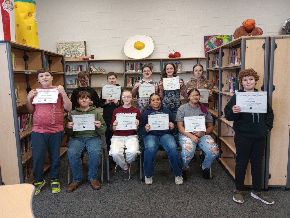 WGMS Perfect Attendance