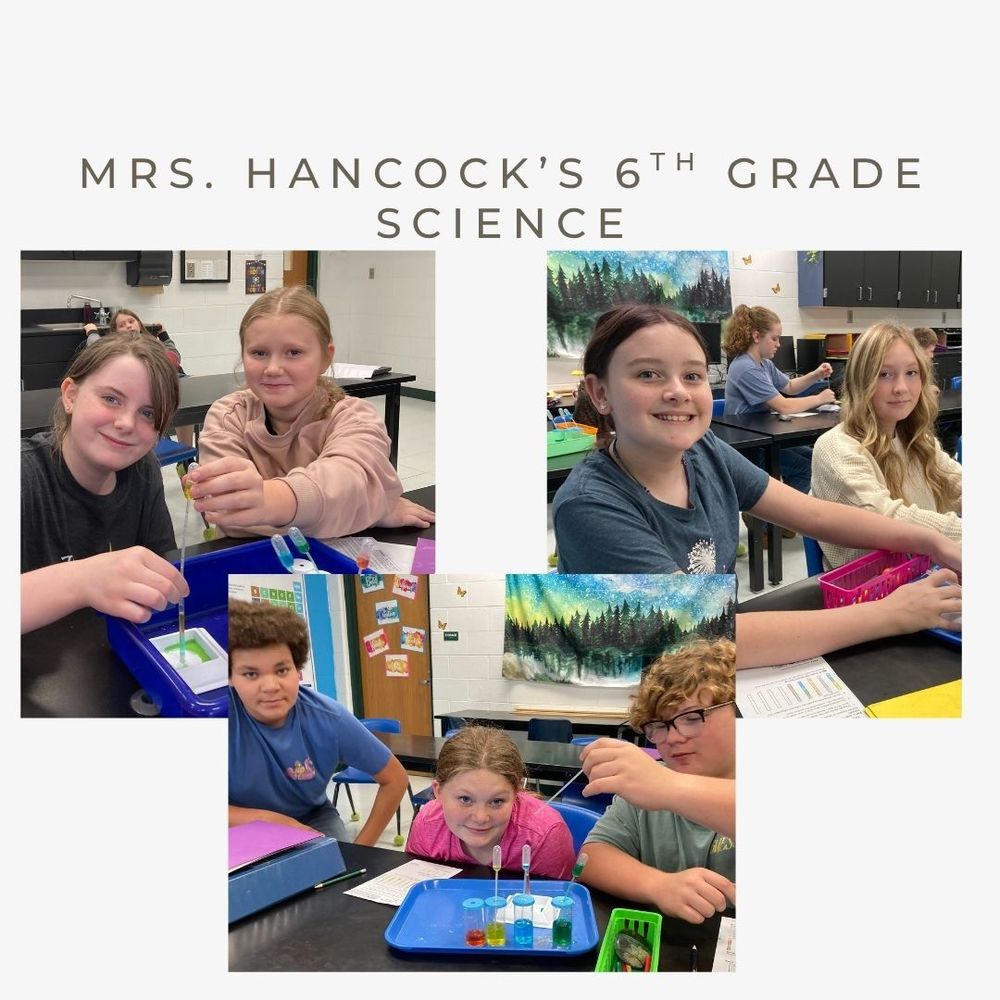 Mrs. Hancock's 6th Grade Science