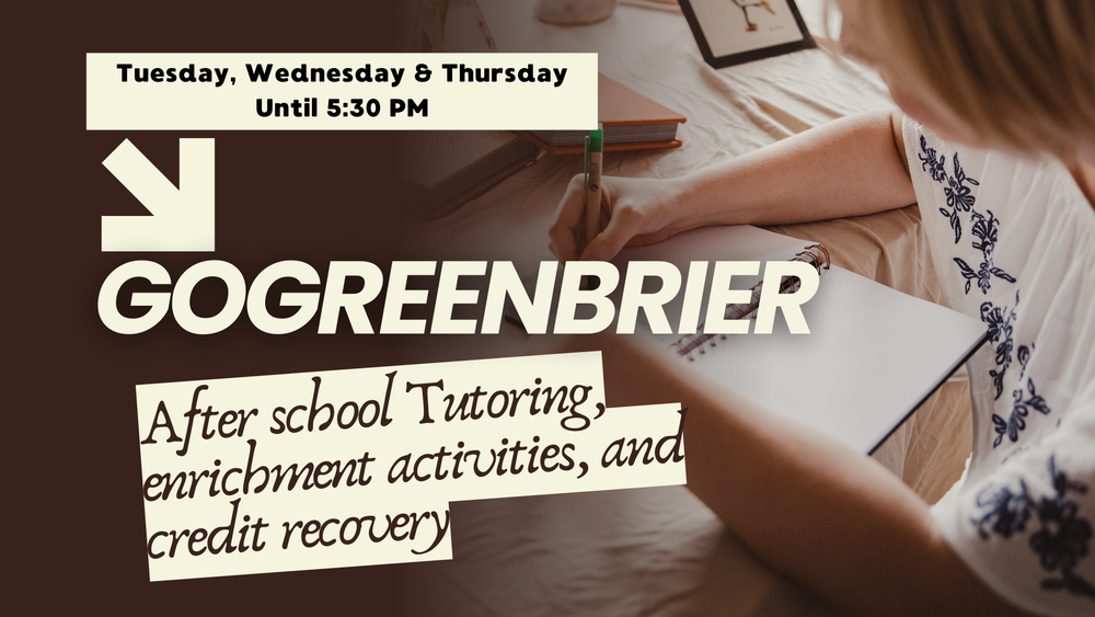 GoGreenbrier After School Program