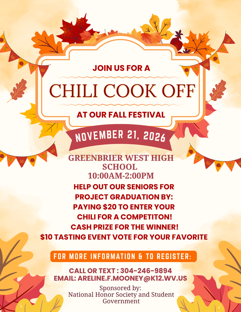 Chili Cookoff Flyer