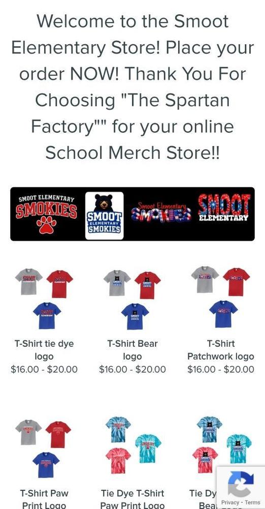 Merch Store Open