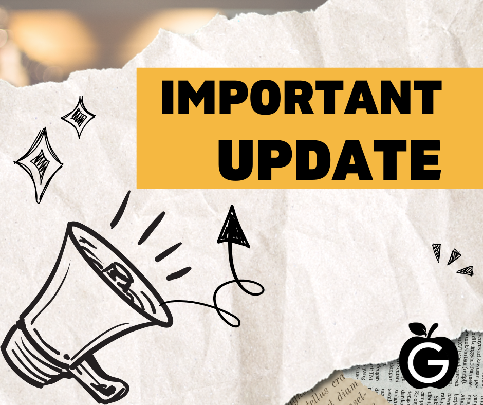Important update