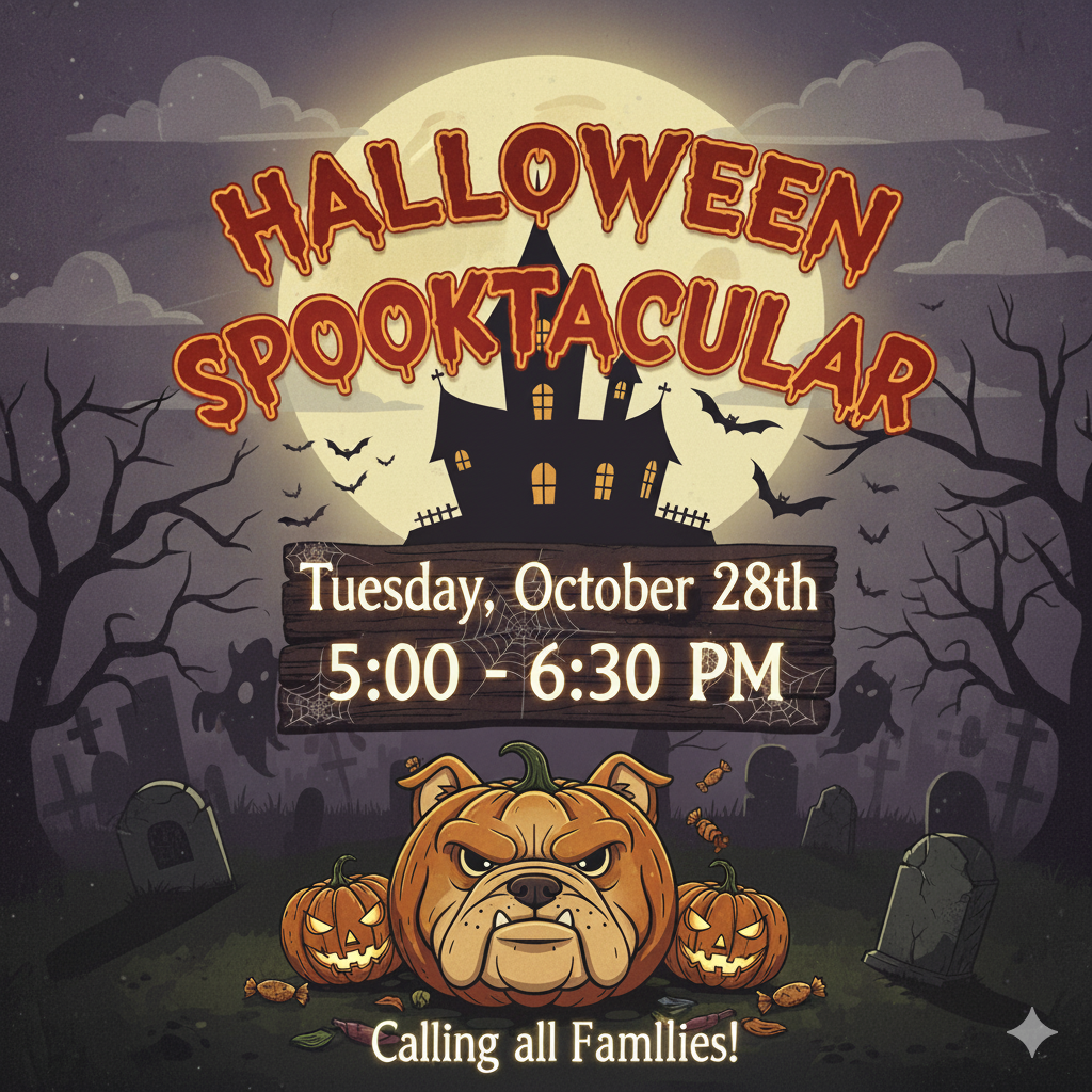 Halloween Spooktacular, Tuesday, October 28th, 5:00-6:30pm