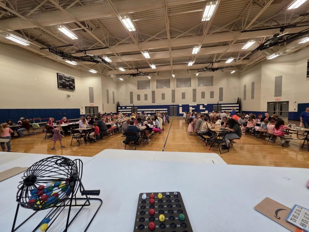LES families playing bingo