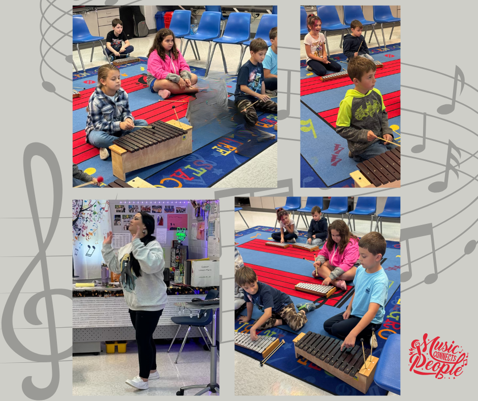 music class with kids