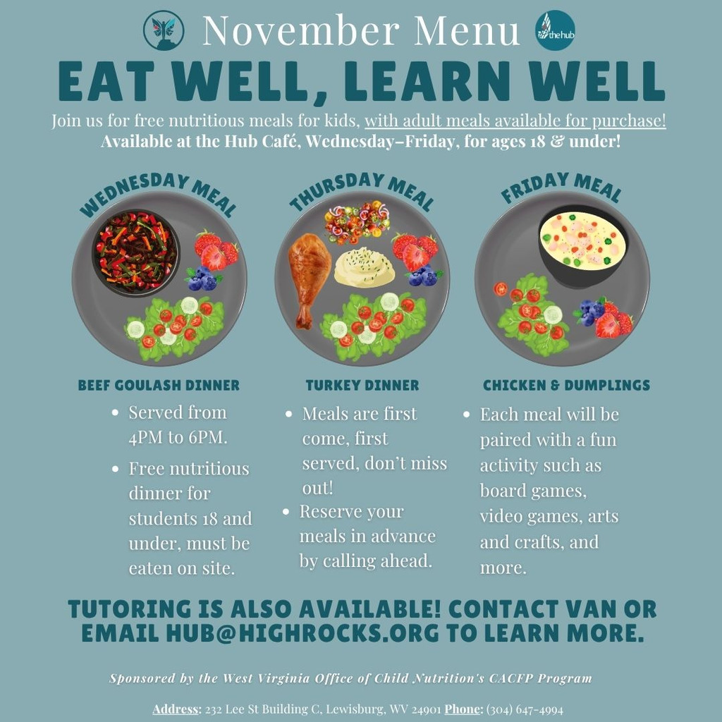 free nutritious meals