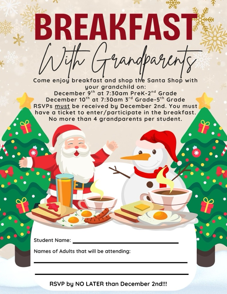 Grandparent’s Day Breakfast 