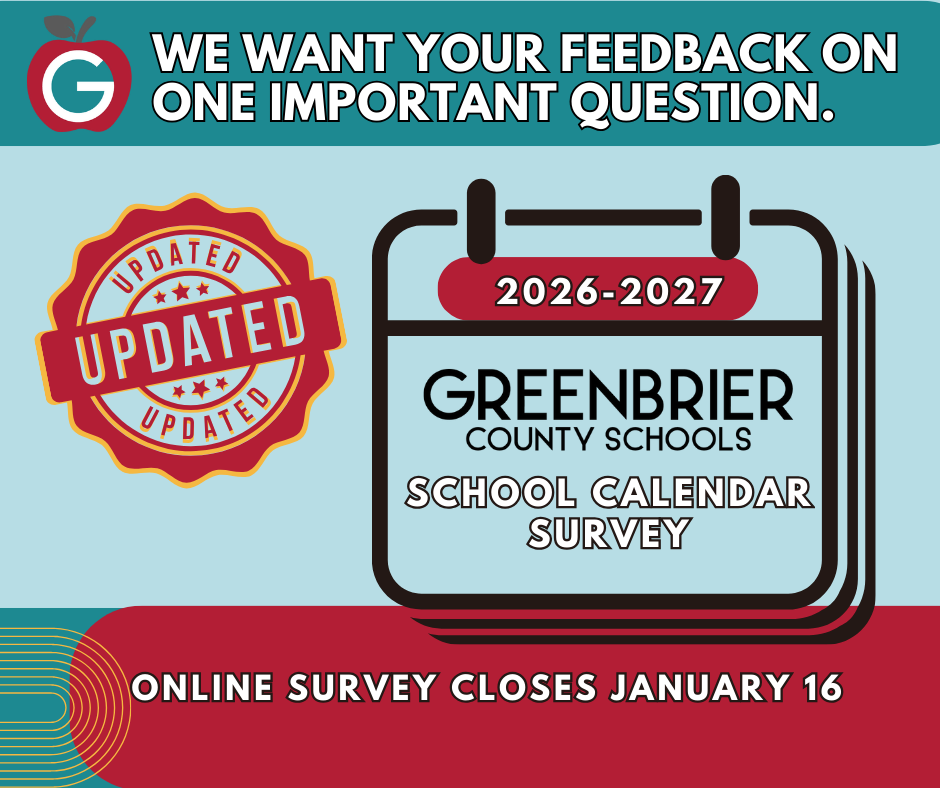 Update to School Calendar Survey Version 2 - Please Revote