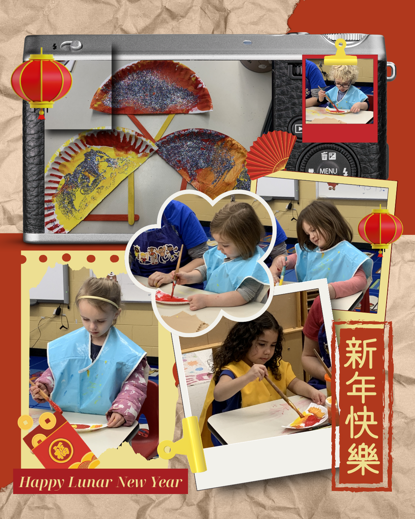 Lunar New Year celebrated by Pre K students in Ms. Riley's class